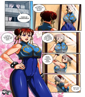 Jadenkaiba- Chun-Li Body Swap (Street Fighter) free Cartoon Porn Comic sex 4